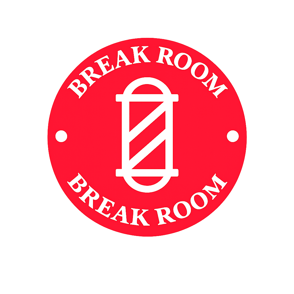 Breakroom Barbershop Logo
